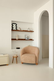 Atelier Del Sofa Silla Alada Beige